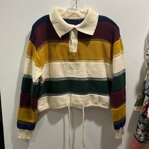 super cute sweater crop top. perfect condition, never worn!